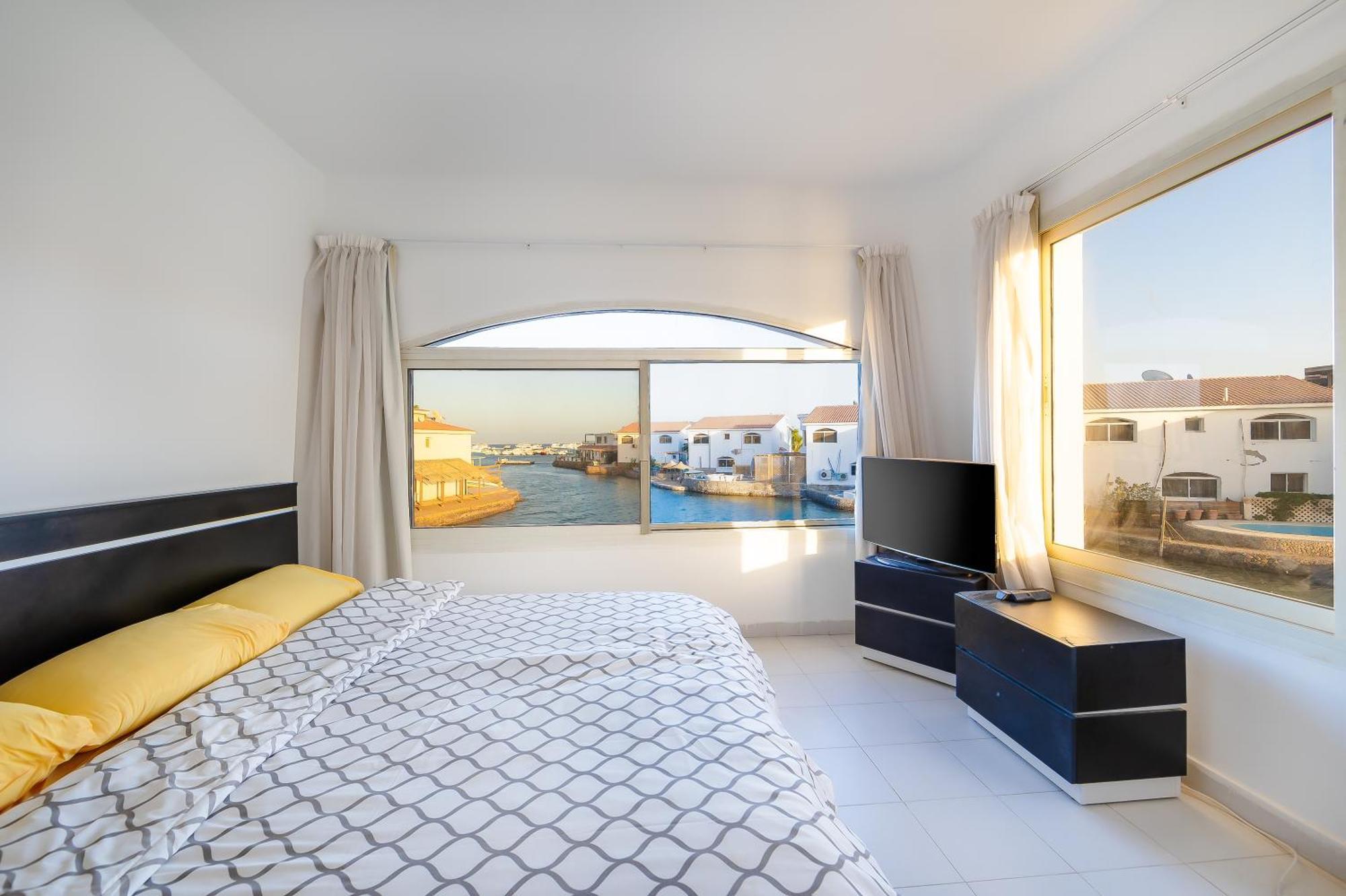 Aden Beach - Sea View Room With Beach Access In Villa Hurghada Ngoại thất bức ảnh
