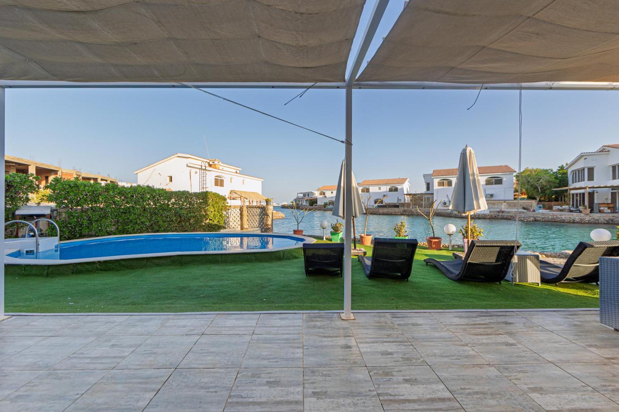 Aden Beach - Sea View Room With Beach Access In Villa Hurghada Ngoại thất bức ảnh